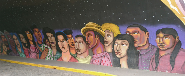 Arte callejero, Lima, Barranco, Perú