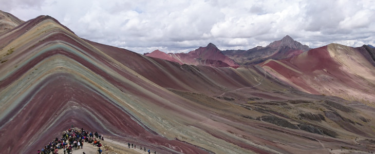 La montaña arco iris, Vinicunca, Perú
