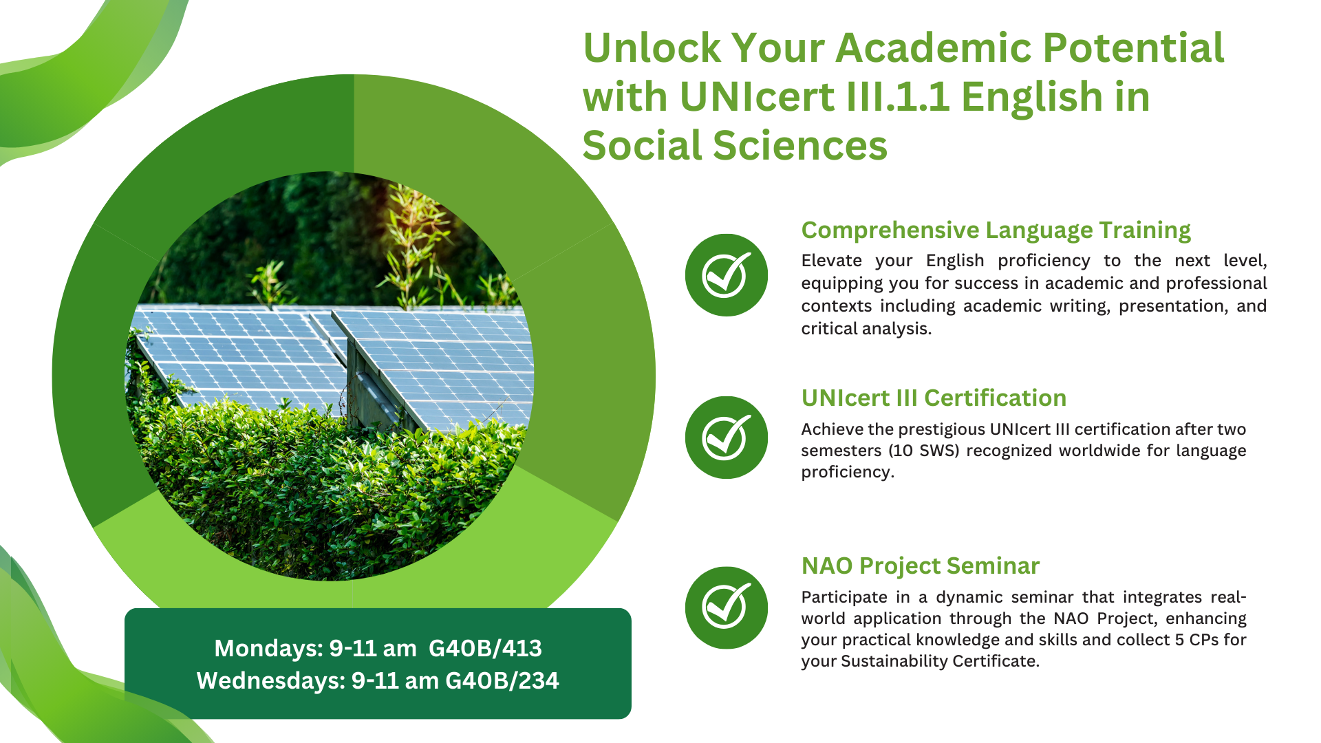 Unlock Your Academic Potential with UNIcert III.1.1 English in Social Sciences