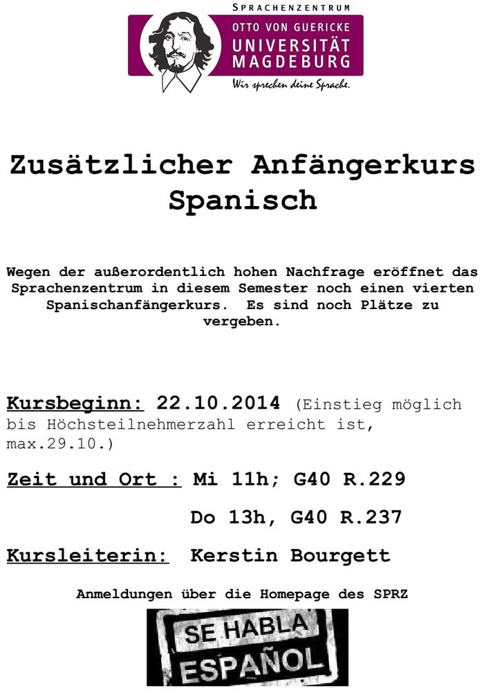 Werbung spanisch